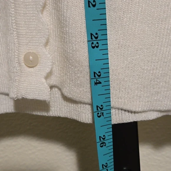 Maurices Scalloped Pointelle Cardigan - Picture 7 of 7